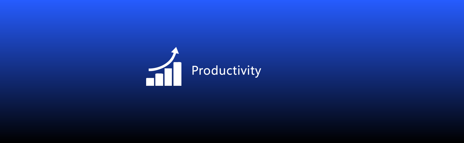 Productivity Banner
